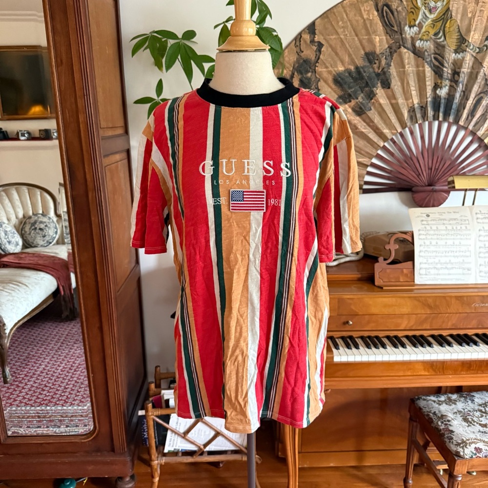 GUESS originals striped tee
